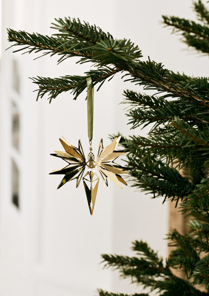 Karen Blixen hanging angel 10.5 cm, Gilded Rosendahl