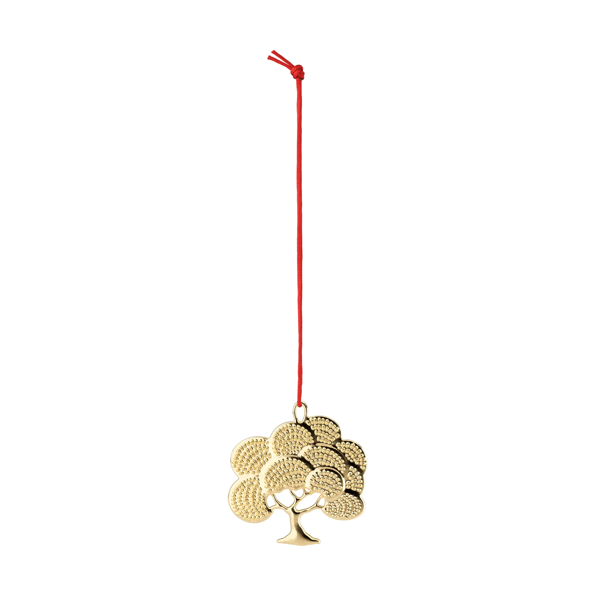 Karen Blixen oak hanging decoration, Gilded, 6 cm Rosendahl