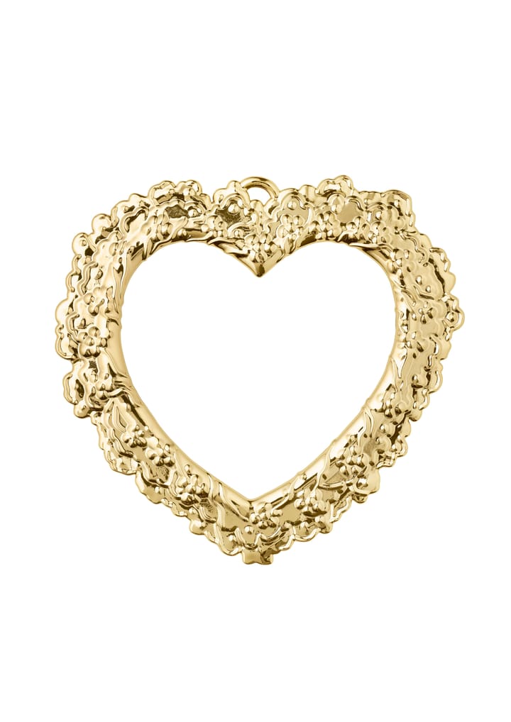Karen Blixen window decoration Flower heart, Gold Rosendahl