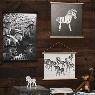 Kay Bojesen photo canvas 40x56 cm - zebra - Rosendahl