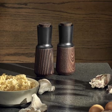 Rå salt- & pepper mill 20 cm - Black - Rosendahl