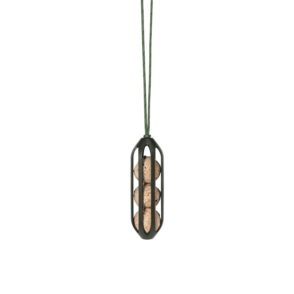 Rosendahl Birds bird feed holder Green, 46 cm | Scandinavian Design | Green