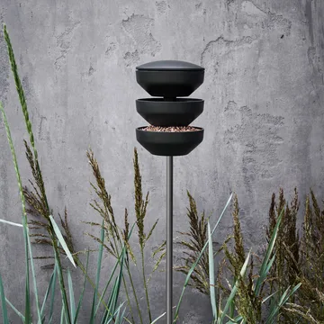 Rosendahl Birds bird feeder - Green, on stand - Rosendahl