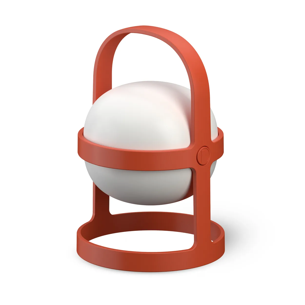 Rosendahl Soft Spot solar lamp terracotta 18.5 cm | Scandinavian Design | Desk & table lamps | Red