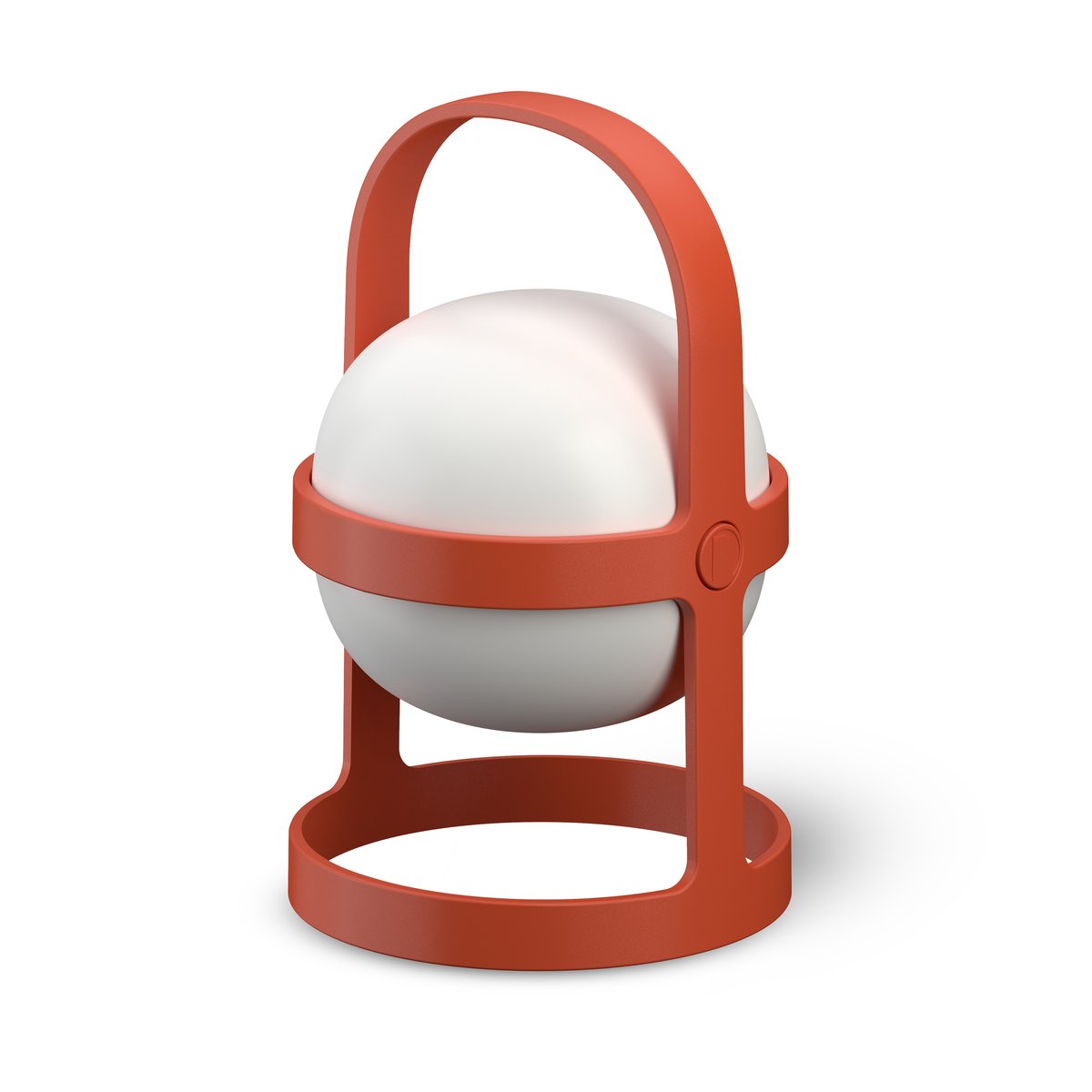 Rosendahl Soft Spot solar lamp terracotta 25 cm | Scandinavian Design | Desk & table lamps | Red