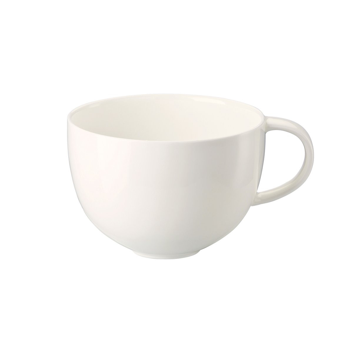 Rosenthal Brillance combi cup 30 cl white | Scandinavian Design | Coffee cups | White