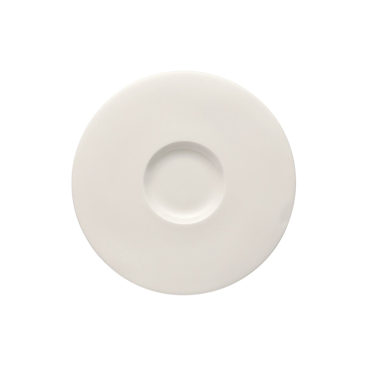 Rosenthal Brillance combi saucer 16 cm white | Scandinavian Design | Tea & coffee saucers | White