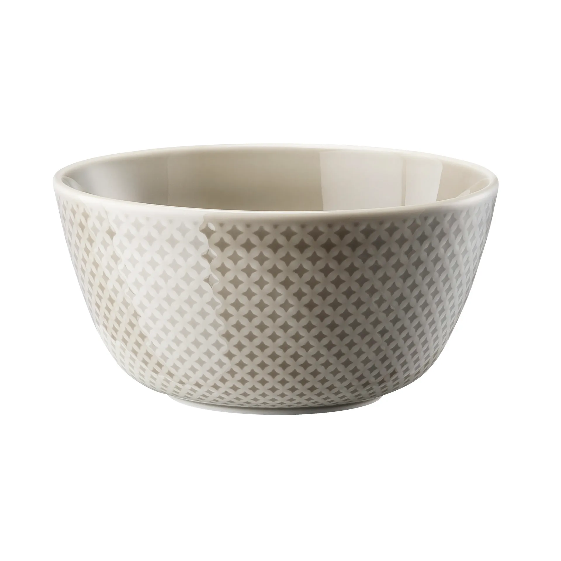 Junto breakfast bowl 14 cm, Pearl grey Rosenthal