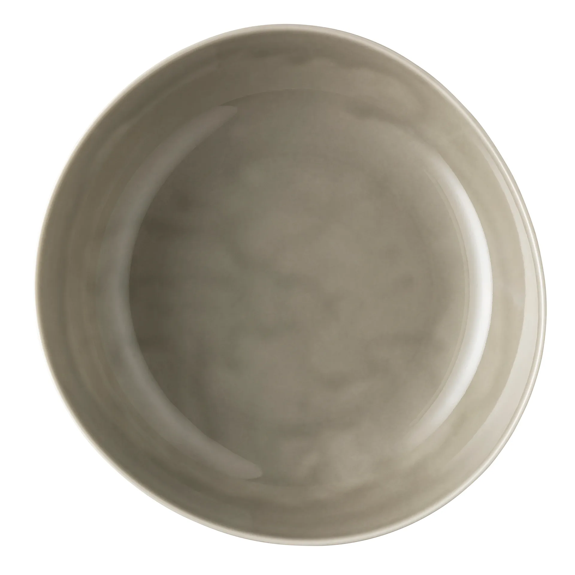 Junto deep plate 25 cm, Pearl grey Rosenthal