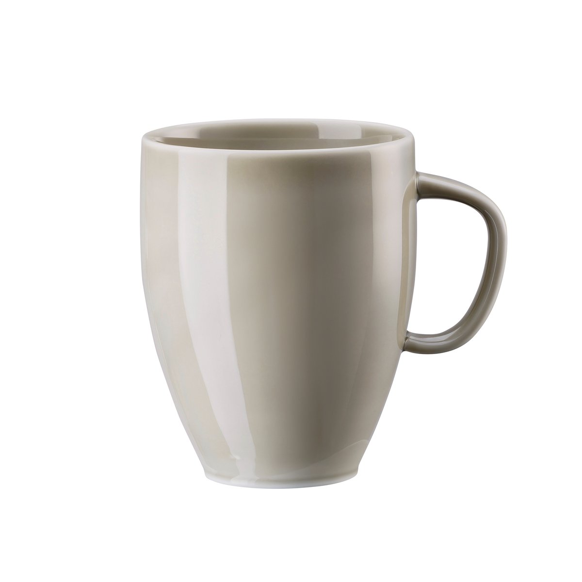 Rosenthal Junto mug with handle Pearl grey | Scandinavian Design | Coffee cups | Grey