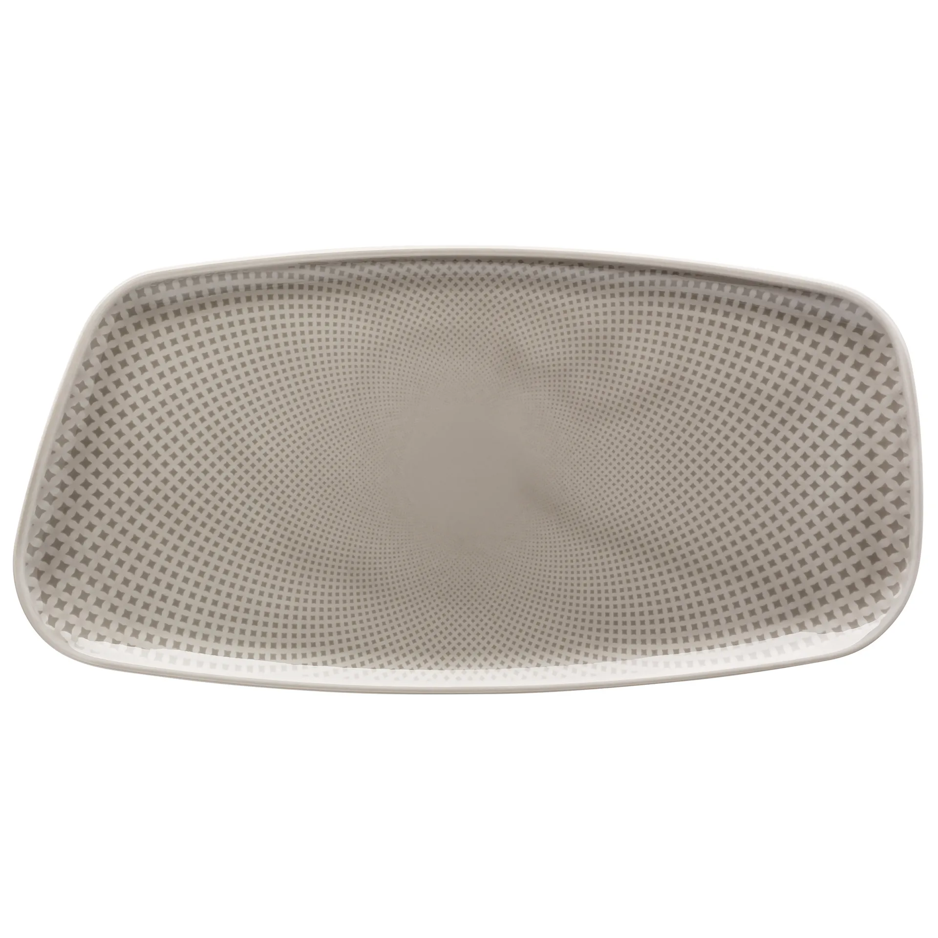 Junto serving dish, Pearl grey Rosenthal