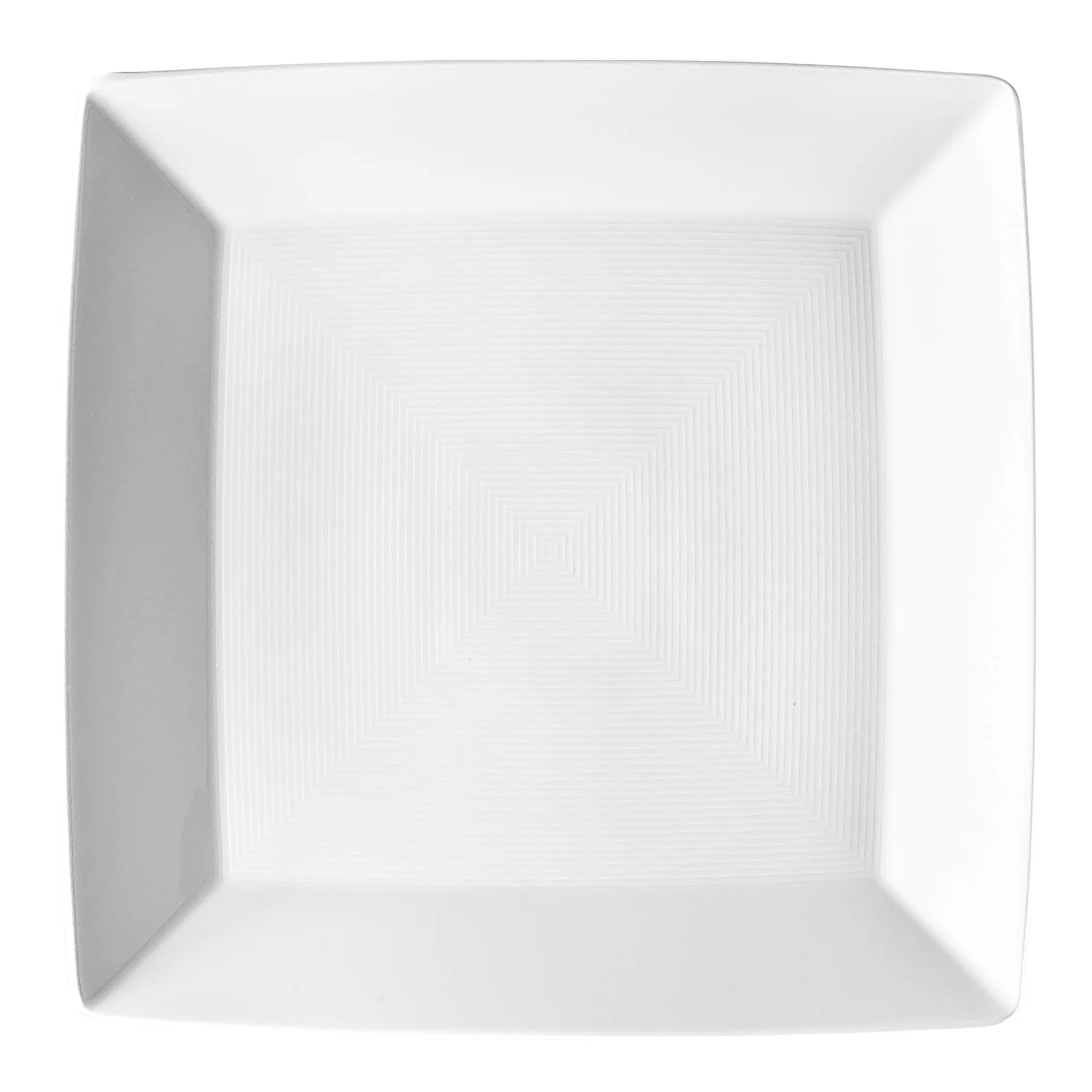 Loft square plate white, Ø 27 cm Rosenthal