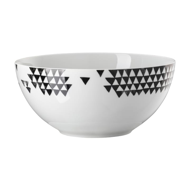 Magic Garden Black Seeds bowl 24 cm - white-black - Rosenthal