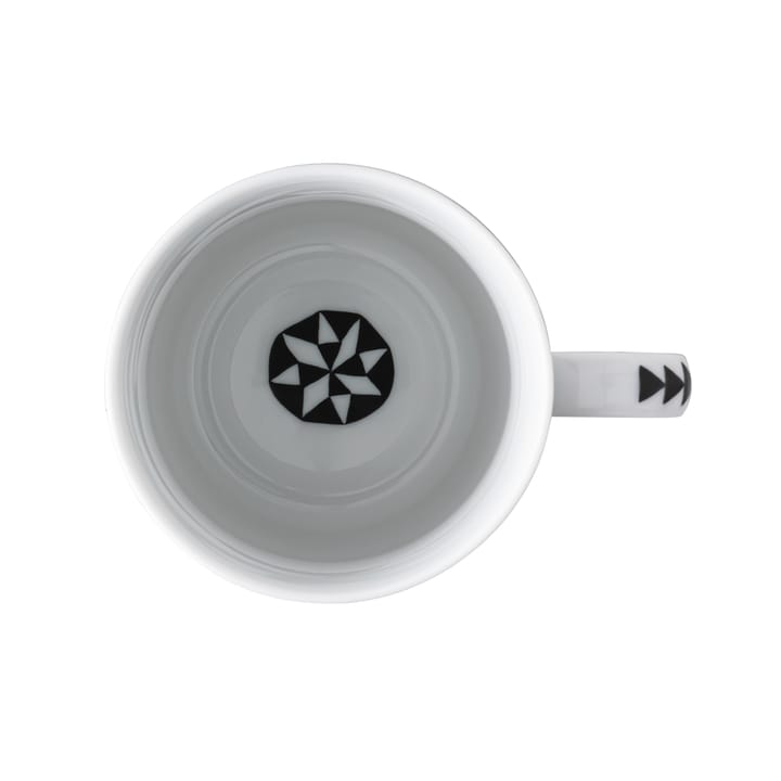 Magic Garden Black Seeds mug 38 cl - white-black - Rosenthal