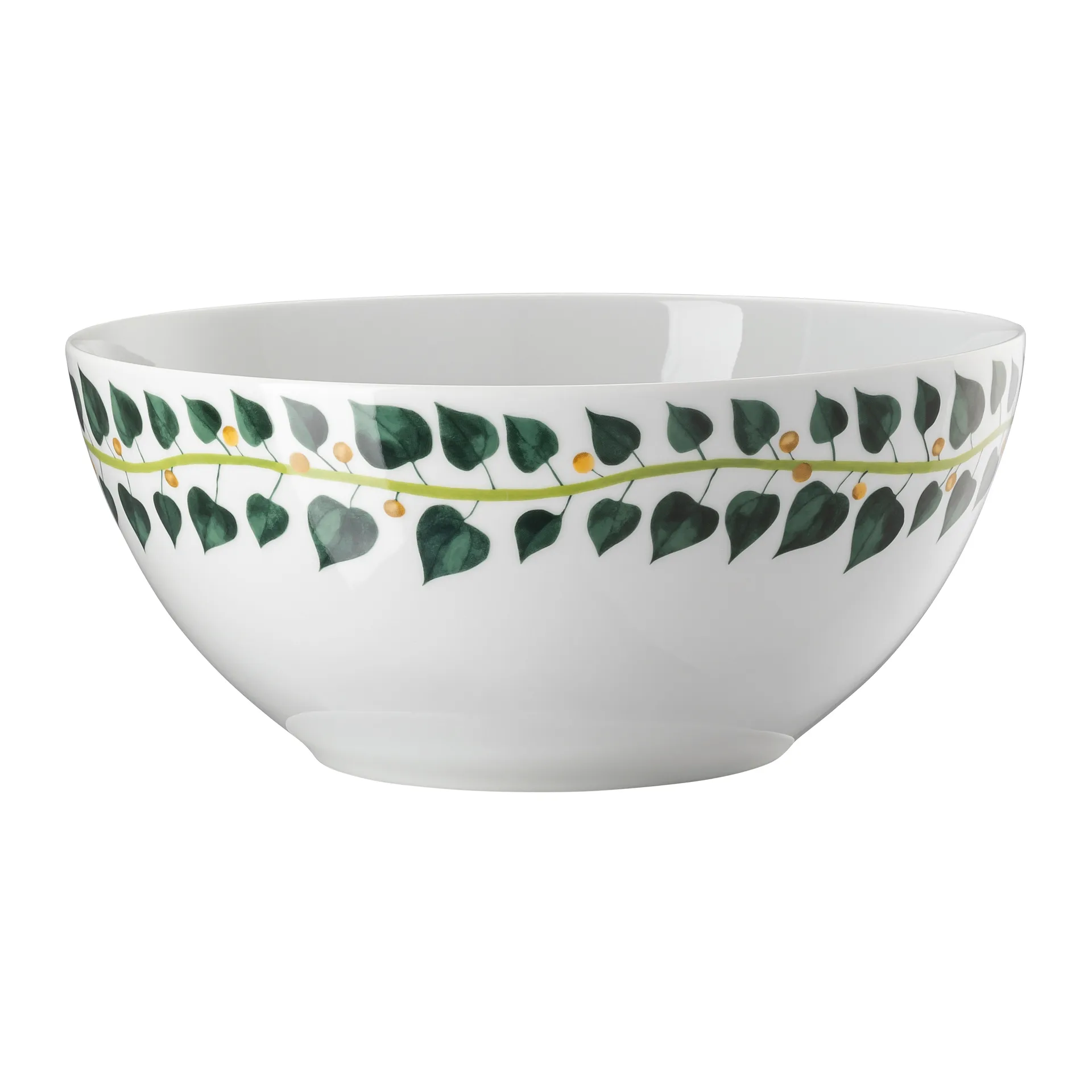Magic Garden Foliage bowl 28 cm, white-green Rosenthal