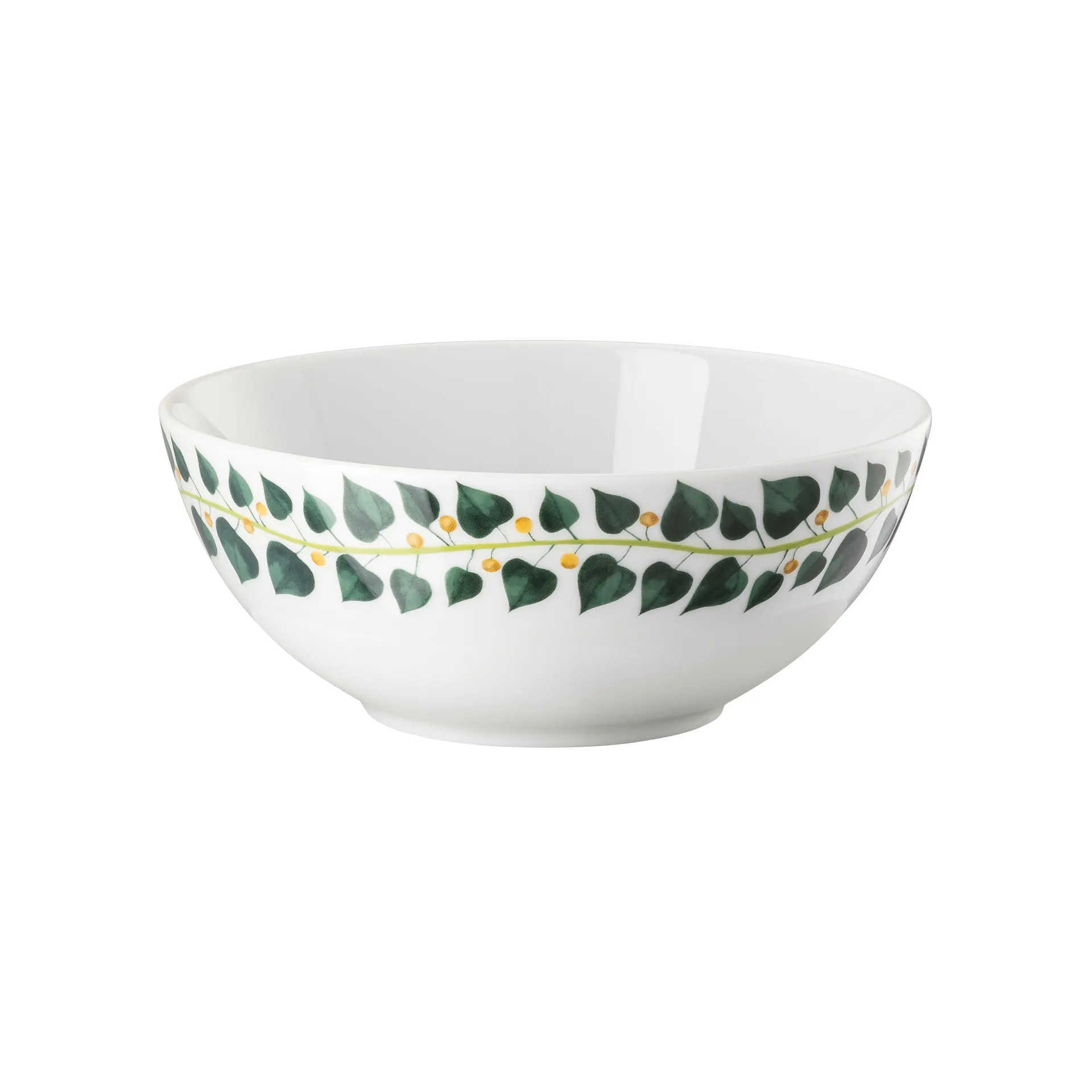 Magic Garden Foliage breakfast bowl 15 cm, white-green Rosenthal