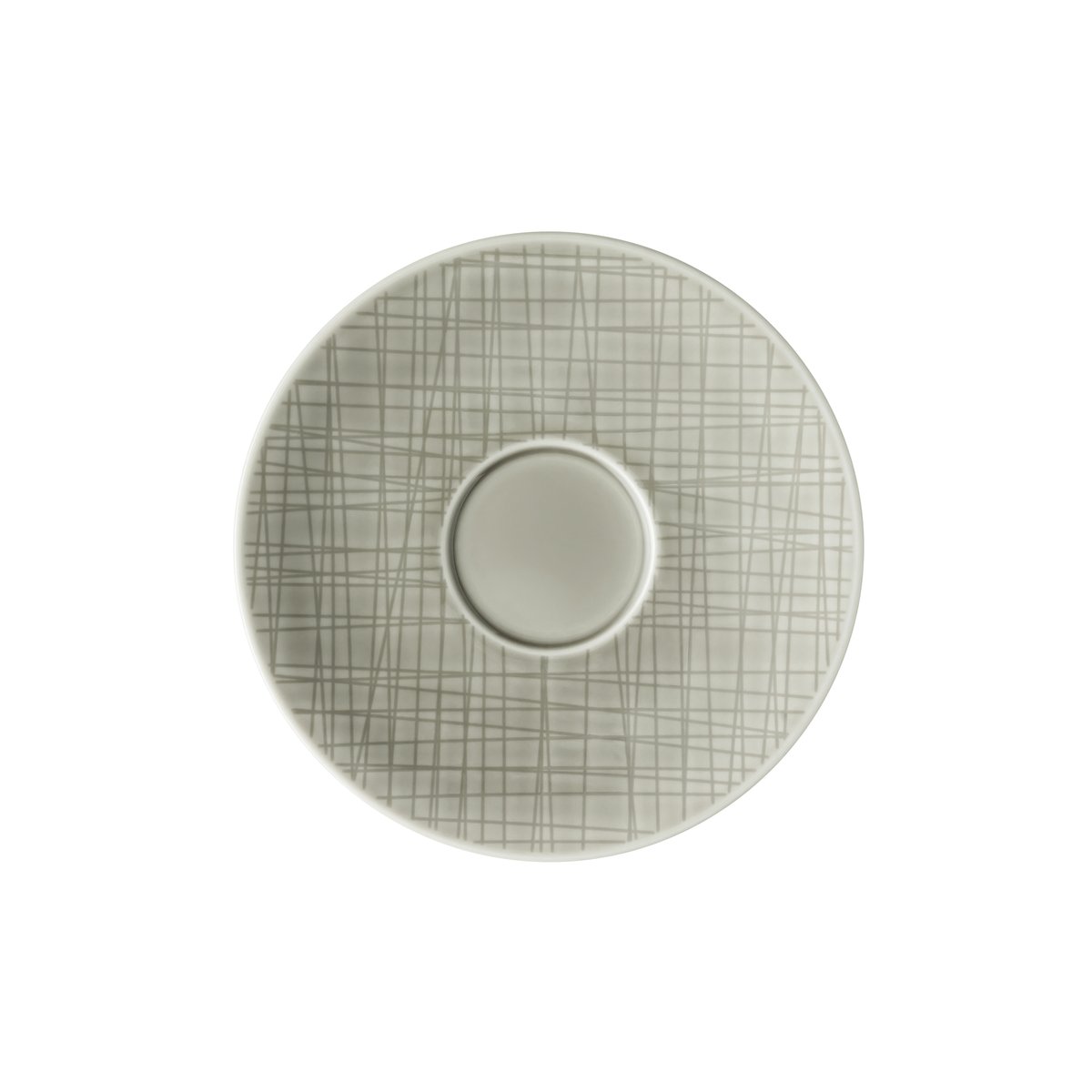 Rosenthal Mesh coffee saucer mountain | Scandinavian Design | Tea & coffee saucers | Grey