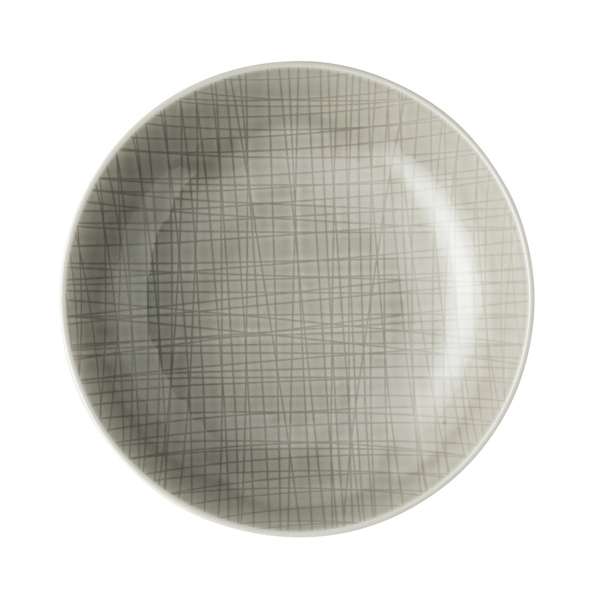 Rosenthal Mesh deep plate 21 cm mountain | Scandinavian Design | Deep plates | Grey