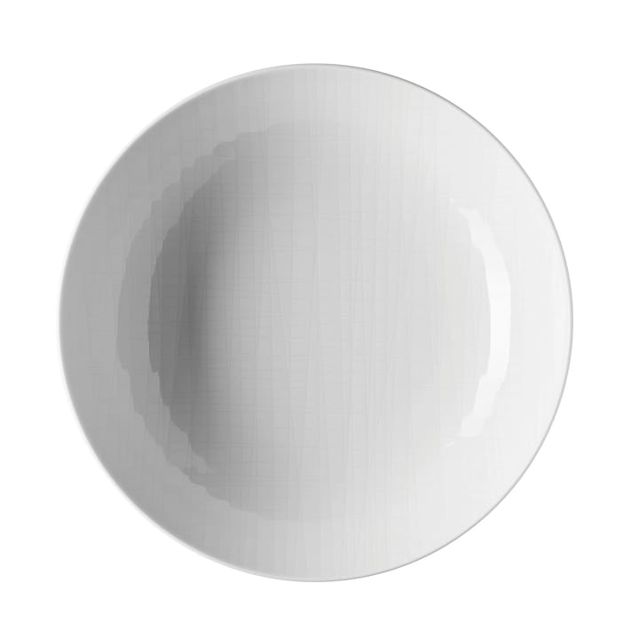 Mesh deep plate 21 cm - white - Rosenthal