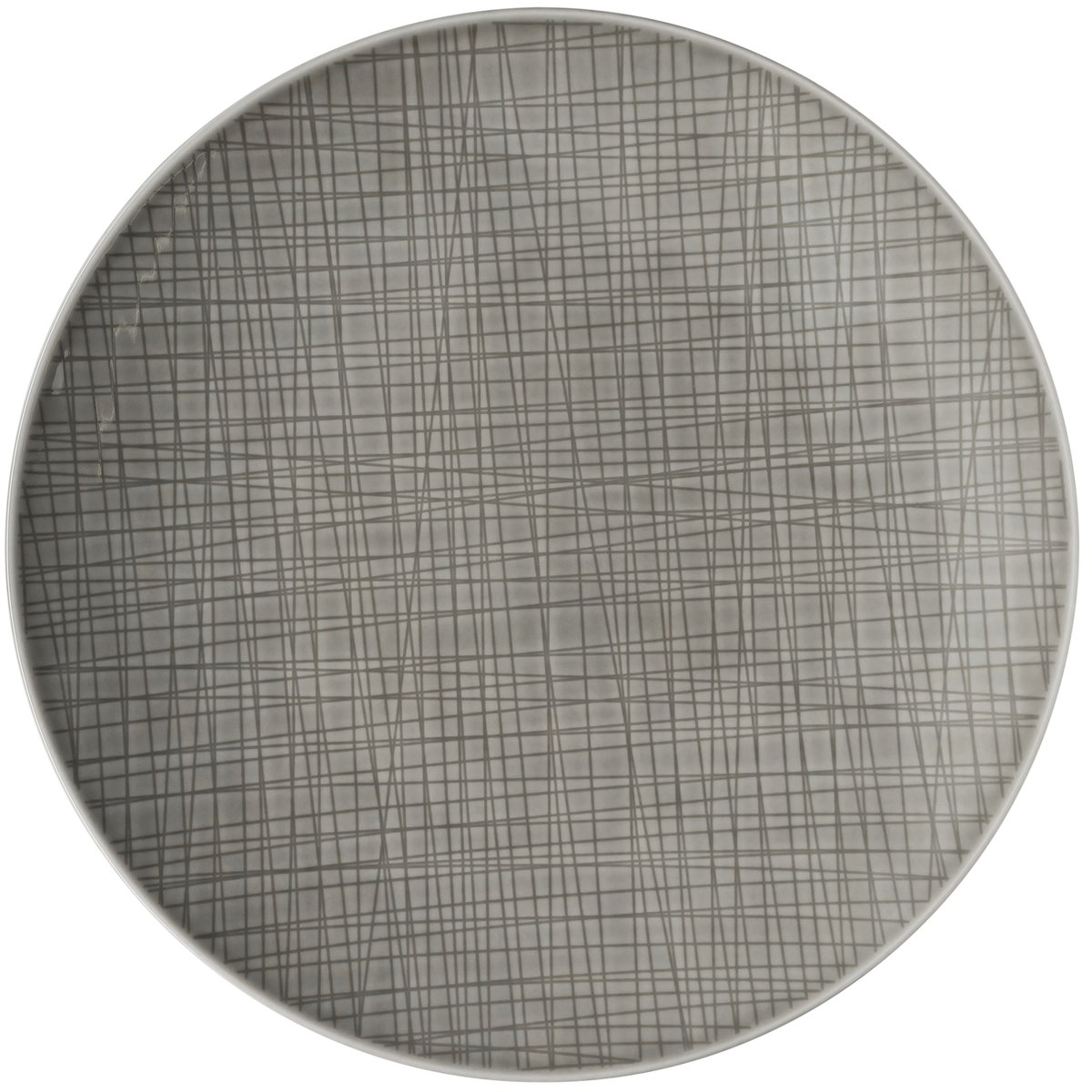 Rosenthal Mesh plate 30 cm mountain | Scandinavian Design | Dinner plates | Grey