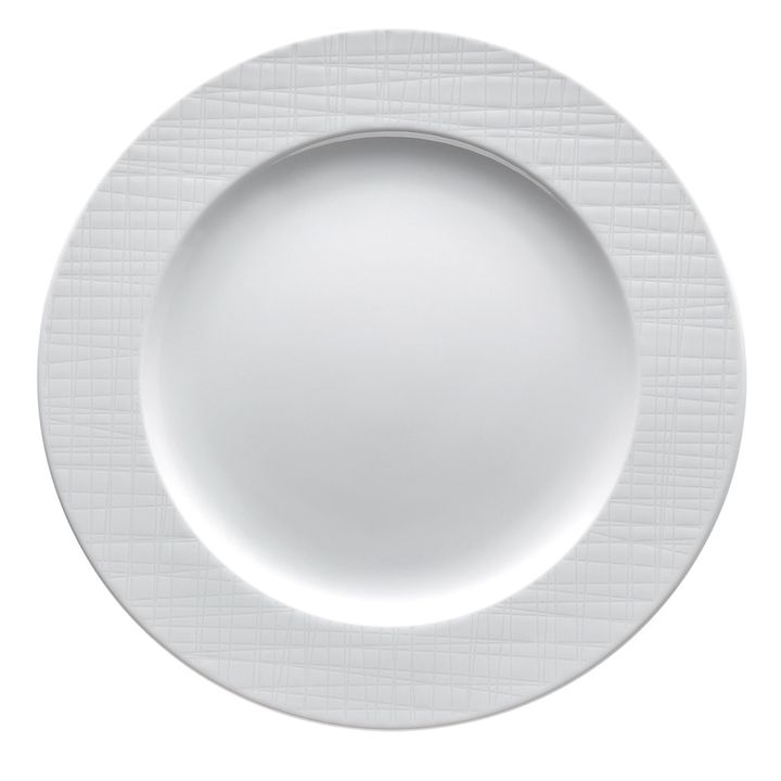 Mesh Rim plate 23 cm - White - Rosenthal