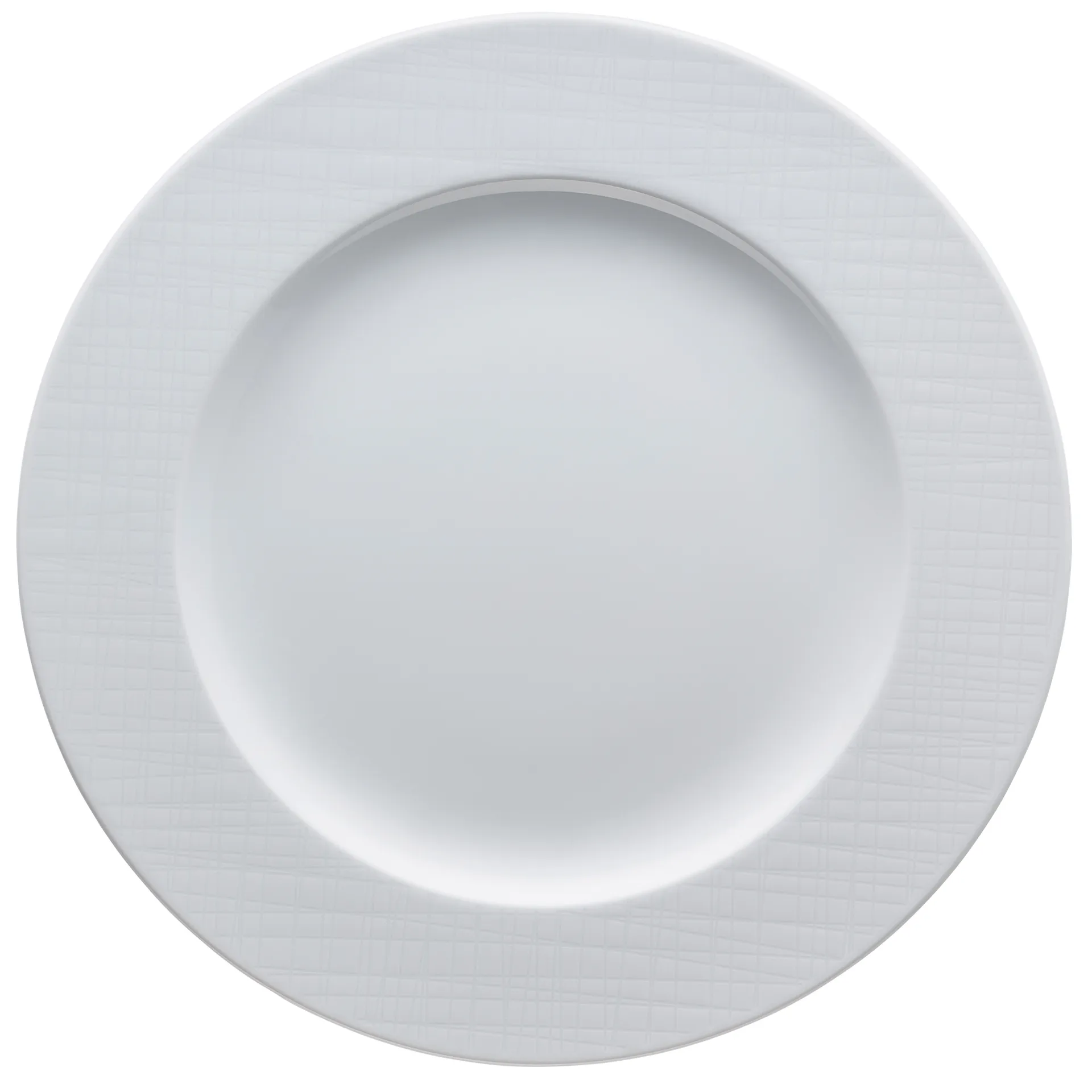 Mesh Rim plate 28 cm, White Rosenthal
