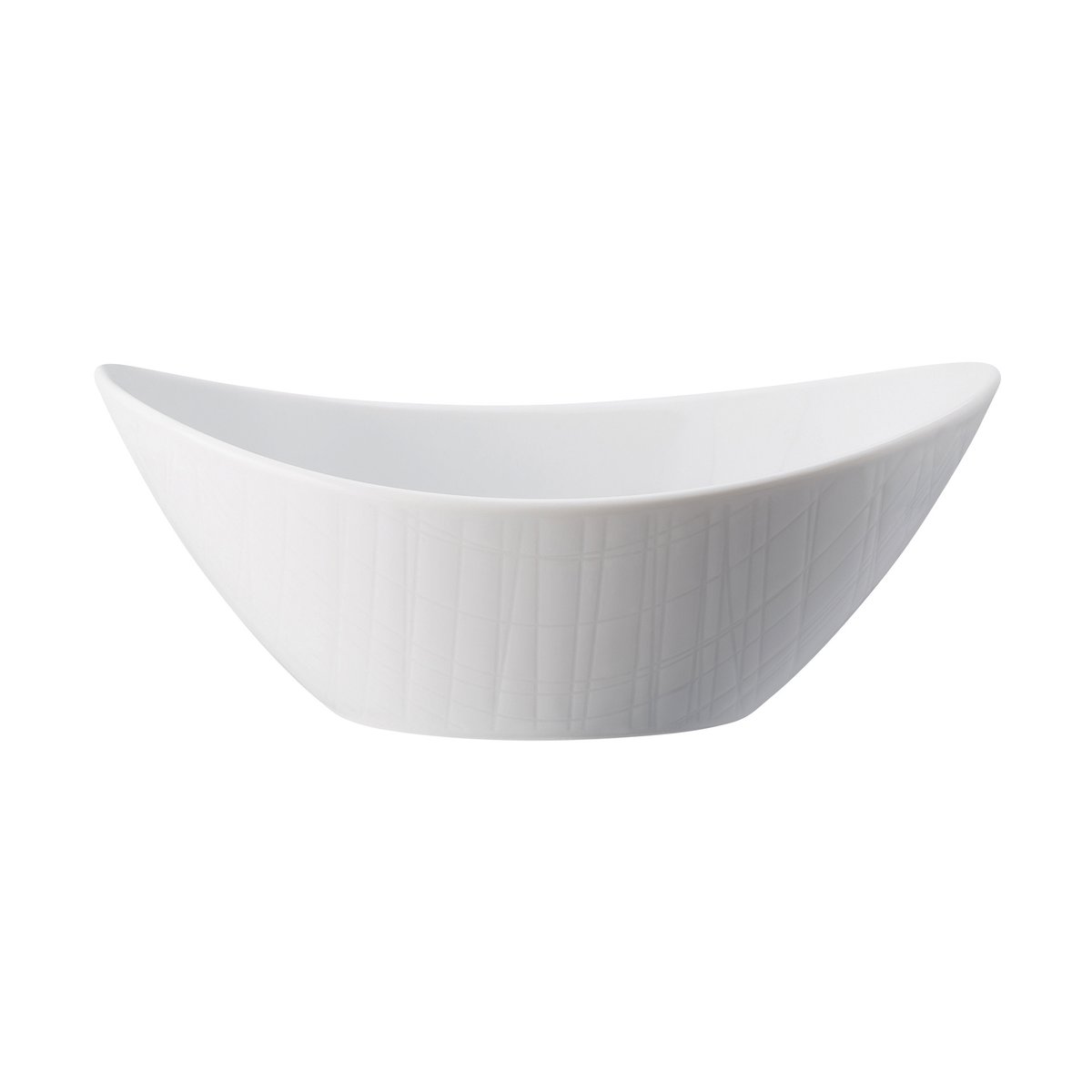 Rosenthal Mesh serving bowl oval 11x15 cm | Scandinavian Design | Serving bowls | White
