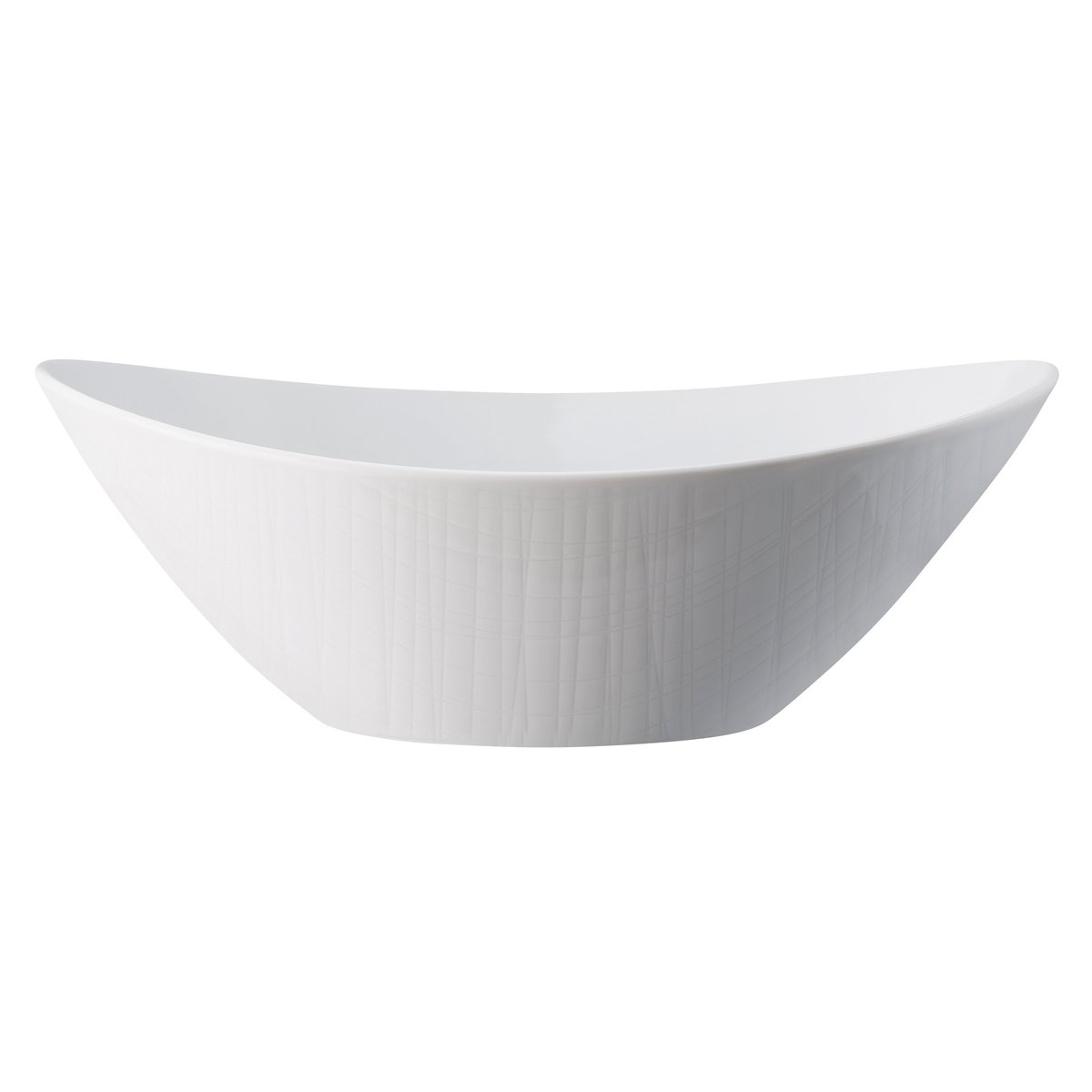 Rosenthal Mesh serving bowl oval 18x24 cm | Scandinavian Design | Serving bowls | White