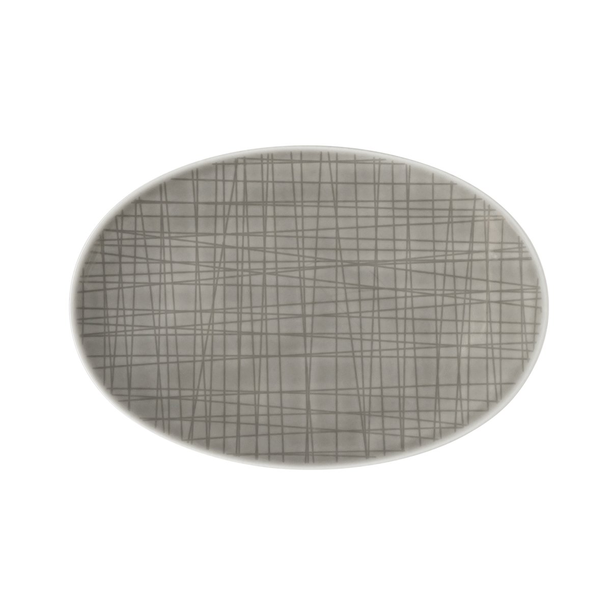 Rosenthal Mesh serving saucer 18 cm mountain | Scandinavian Design | Serving platters & dishes | Grey