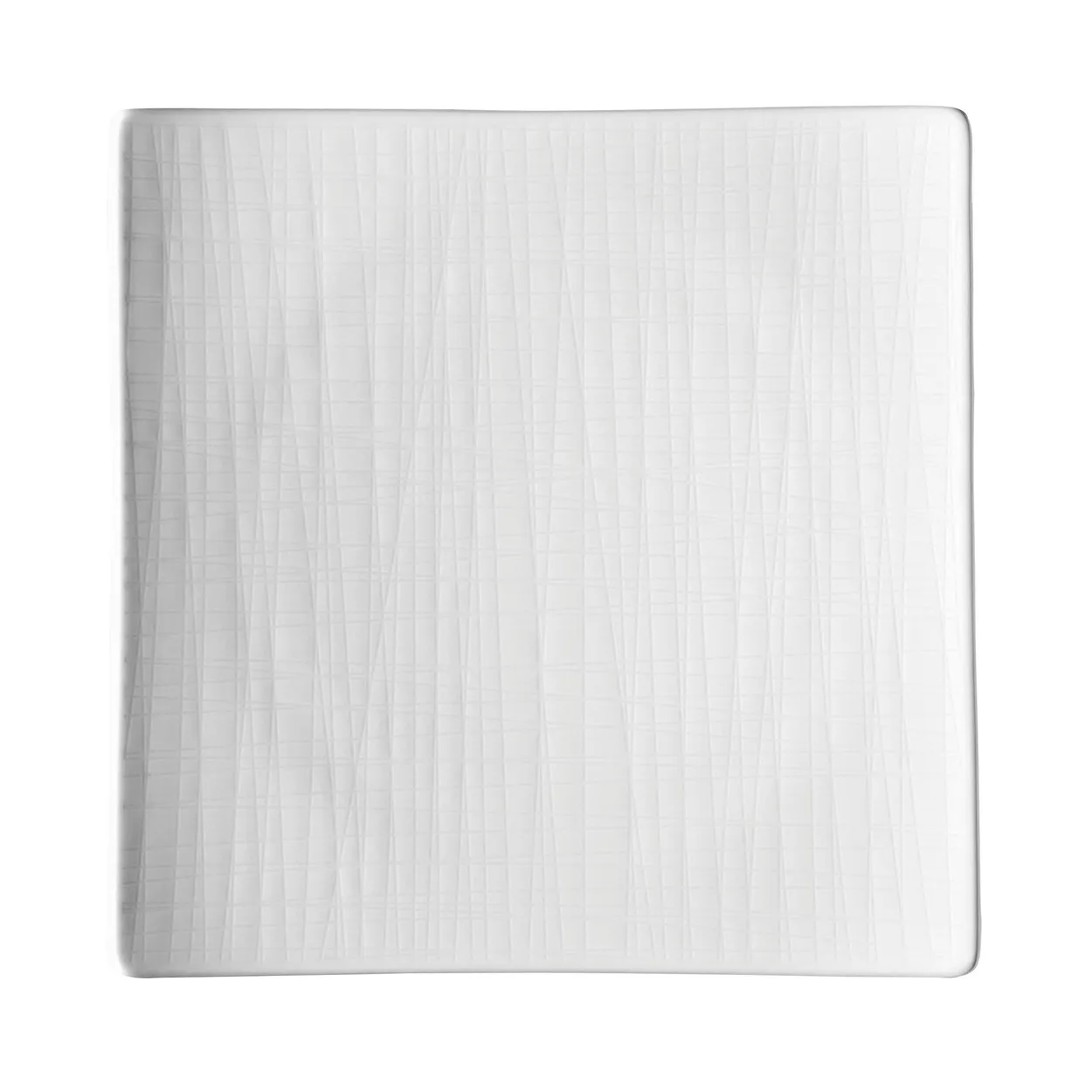 Rosenthal Mesh square plate 22 cm white | Scandinavian Design | Small plates & side plates | White