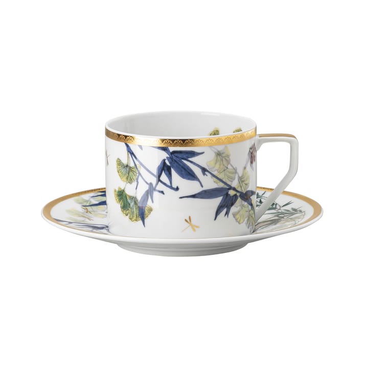 Rosenthal Heritage Turandot teacup with saucer - white - Rosenthal