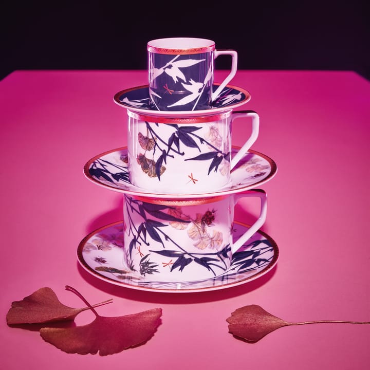 Rosenthal Heritage Turandot teacup with saucer - white - Rosenthal