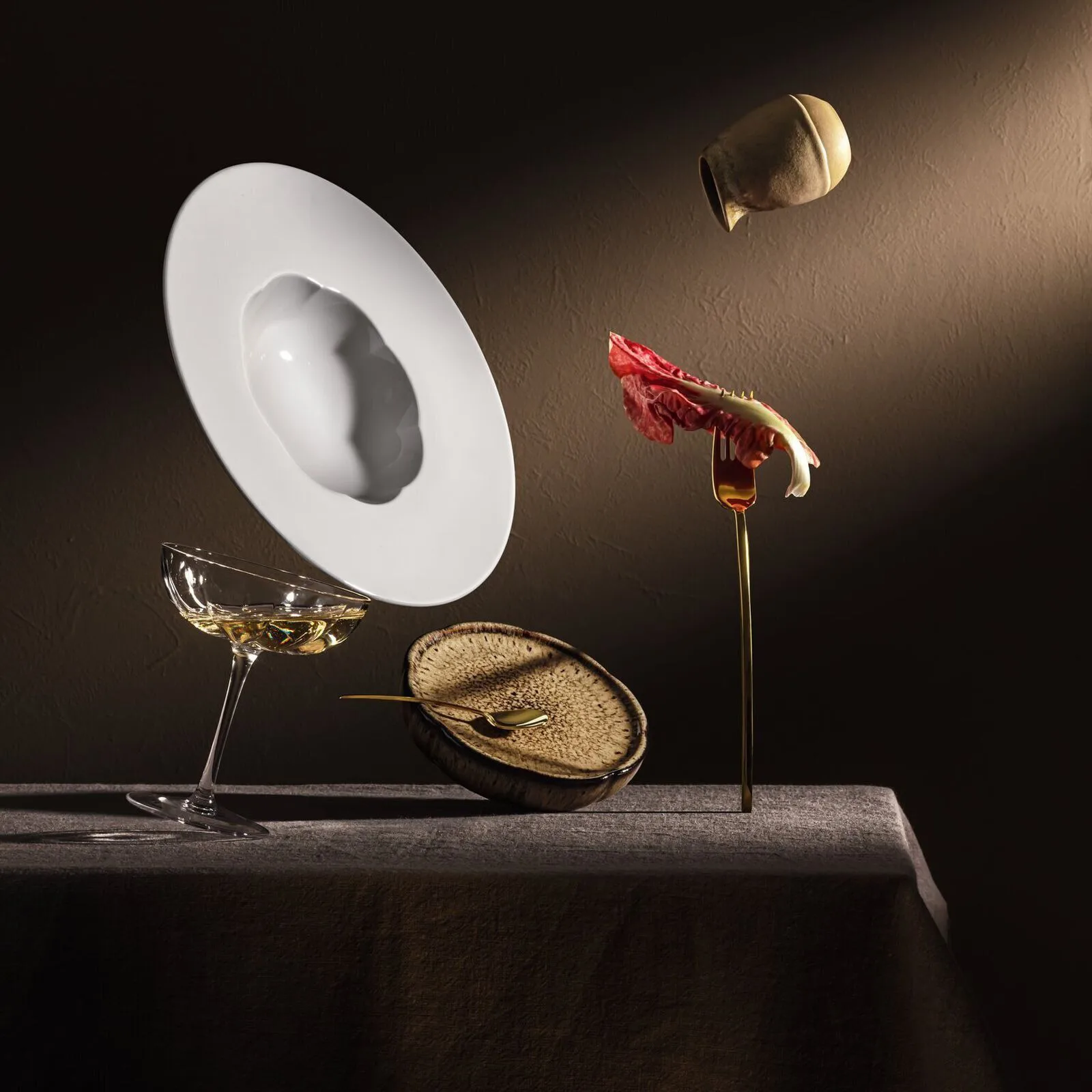 Sonetto Bianco deep plate Ø28 cm, White Rosenthal