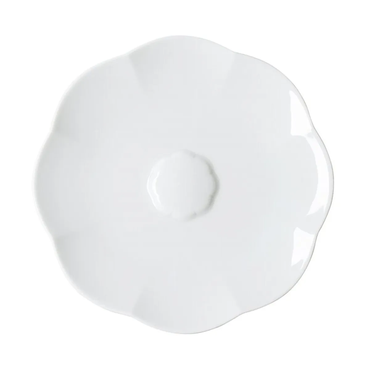 Rosenthal Sonetto Bianco plate o15.8 cm White | Scandinavian Design | Tea & coffee saucers | White