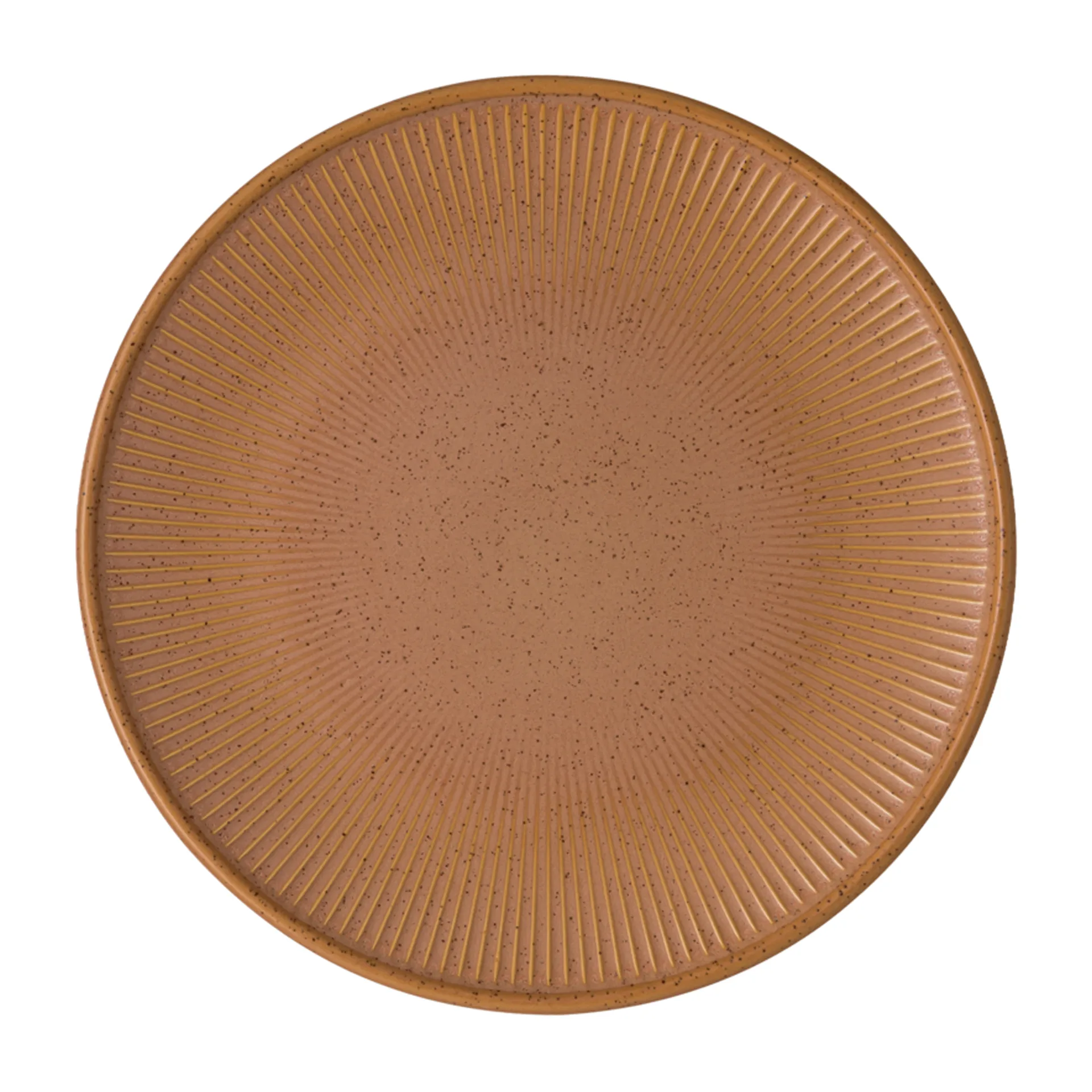Thomas Clay plate Ø22 cm, Orange Rosenthal