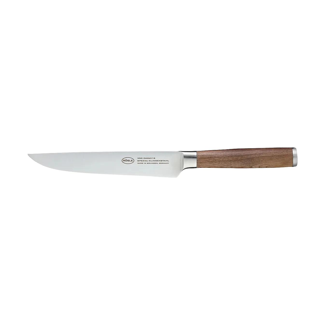 Masterclass carving knife 18 cm, Stainless steel-walnut Rösle