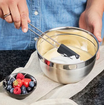 Rösle slim spatula 20 cm - Black - Rösle