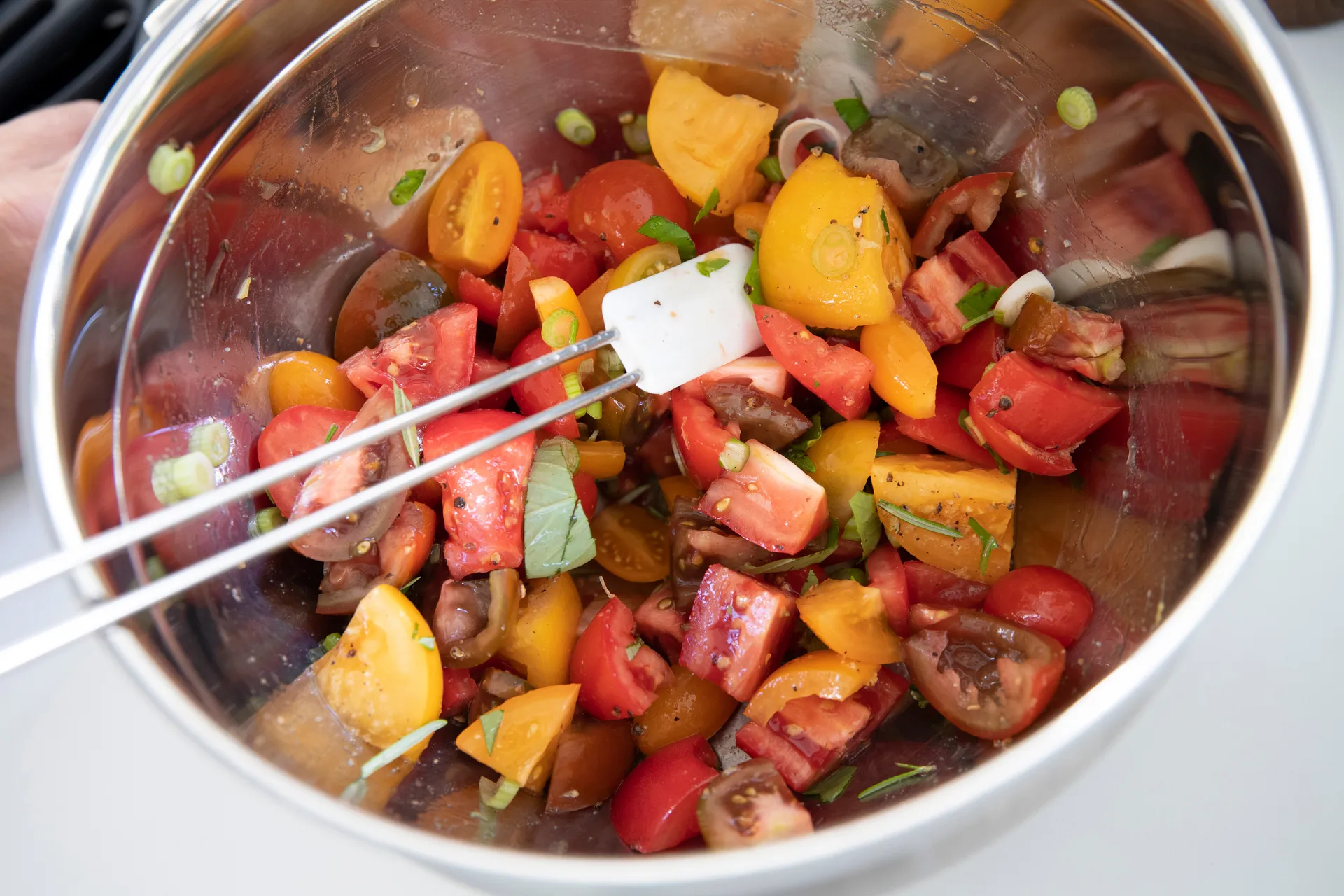 Rösle slim spatula 20 cm, White Rösle