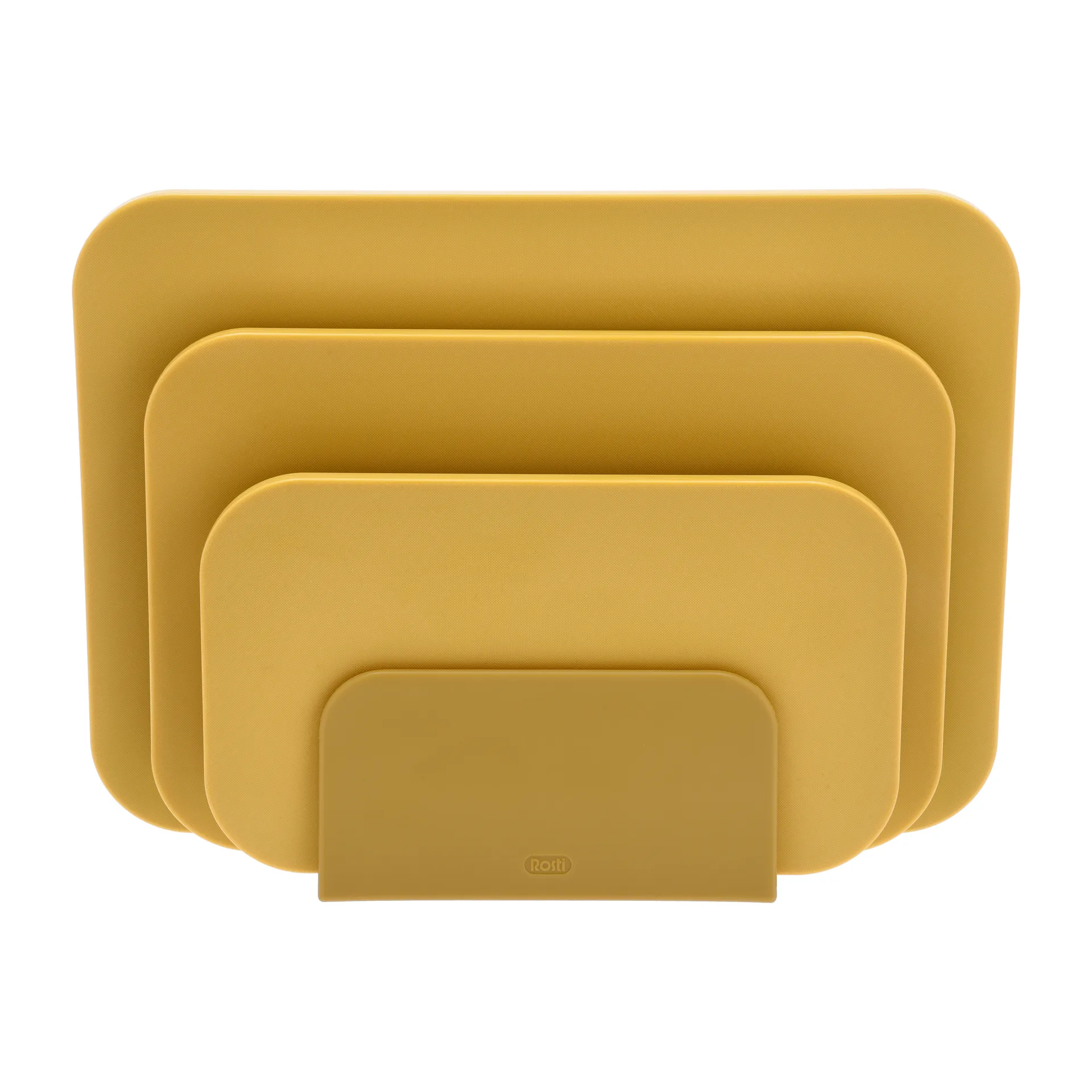 Choptima cutting board set 3 pieces and holder, Curry Rosti