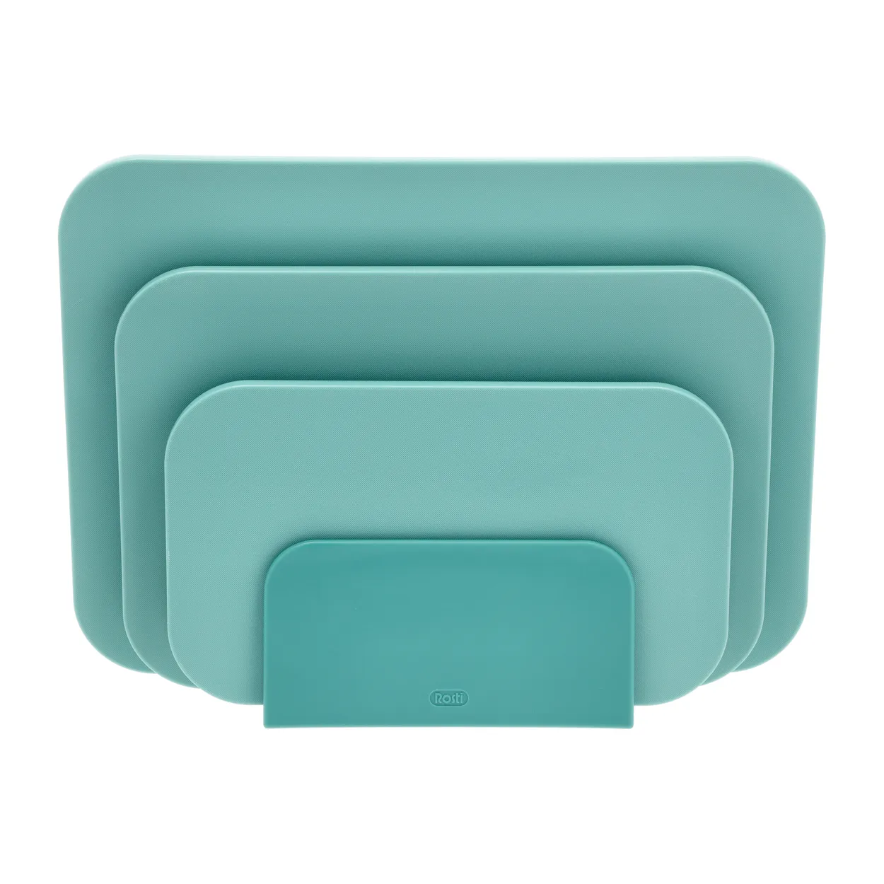 Rosti Choptima cutting board set 3 pieces and holder Nordic green