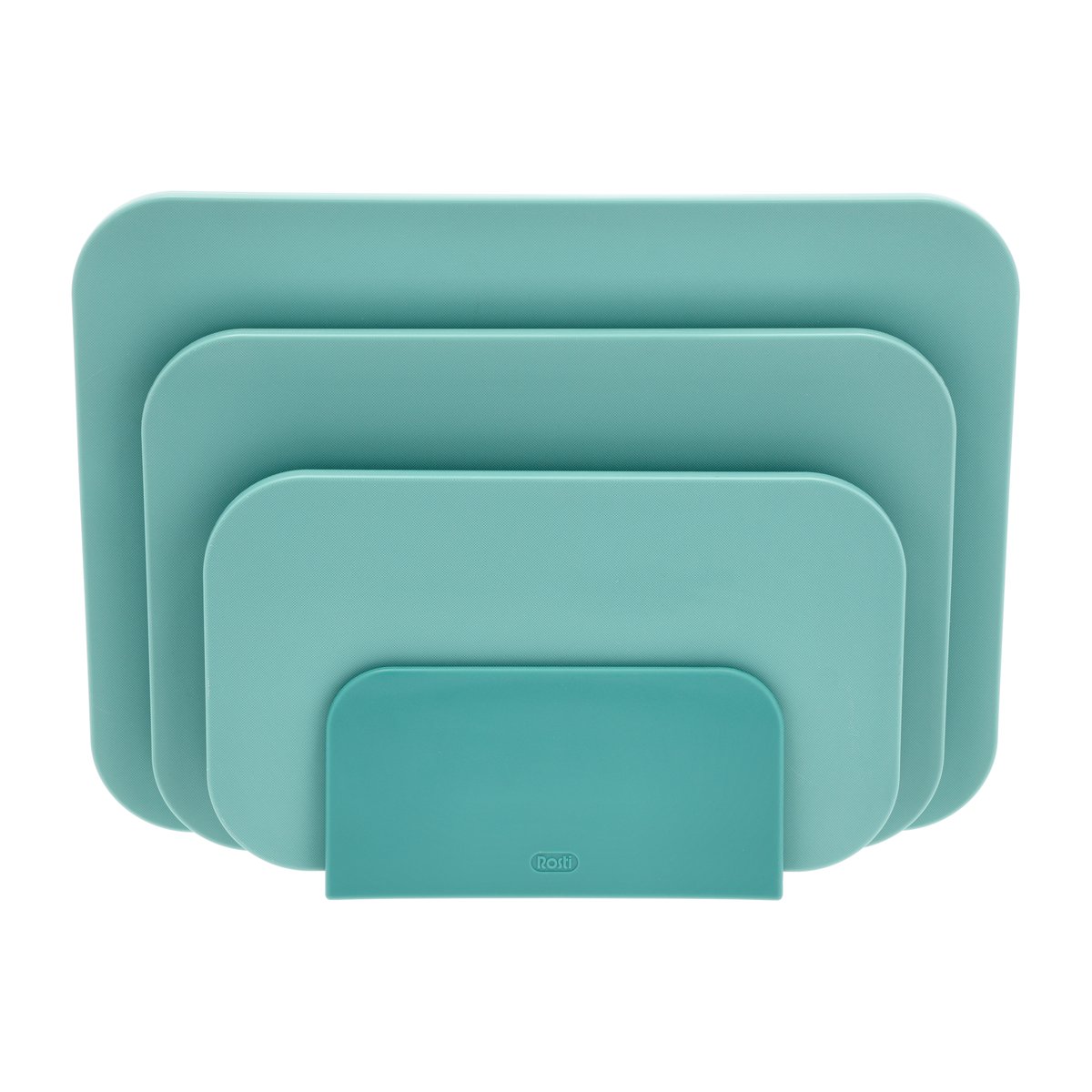 Rosti Choptima cutting board set 3 pieces and holder Nordic green