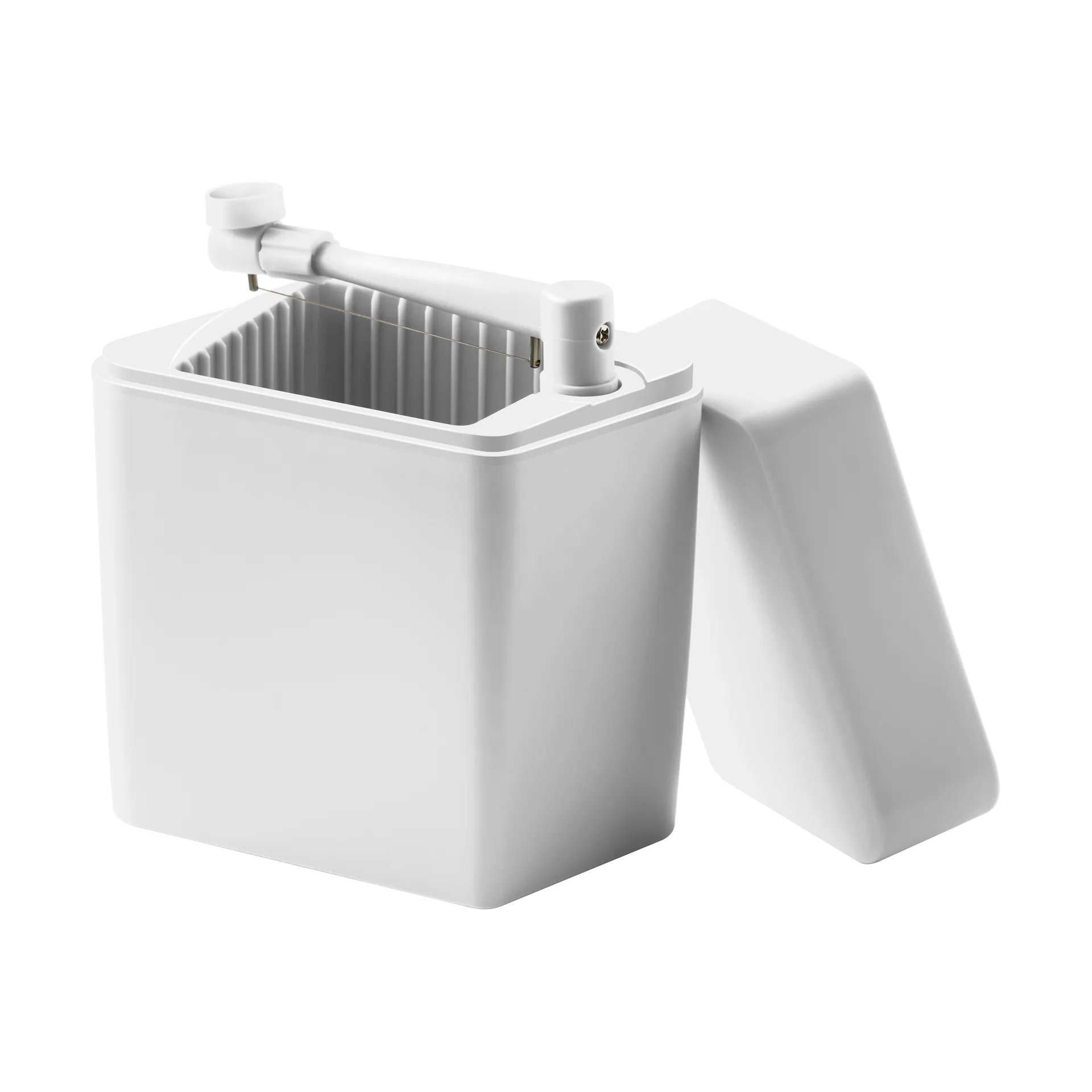Classic cheese box incl cheese slicer 16.5x10x19 cm, White Rosti