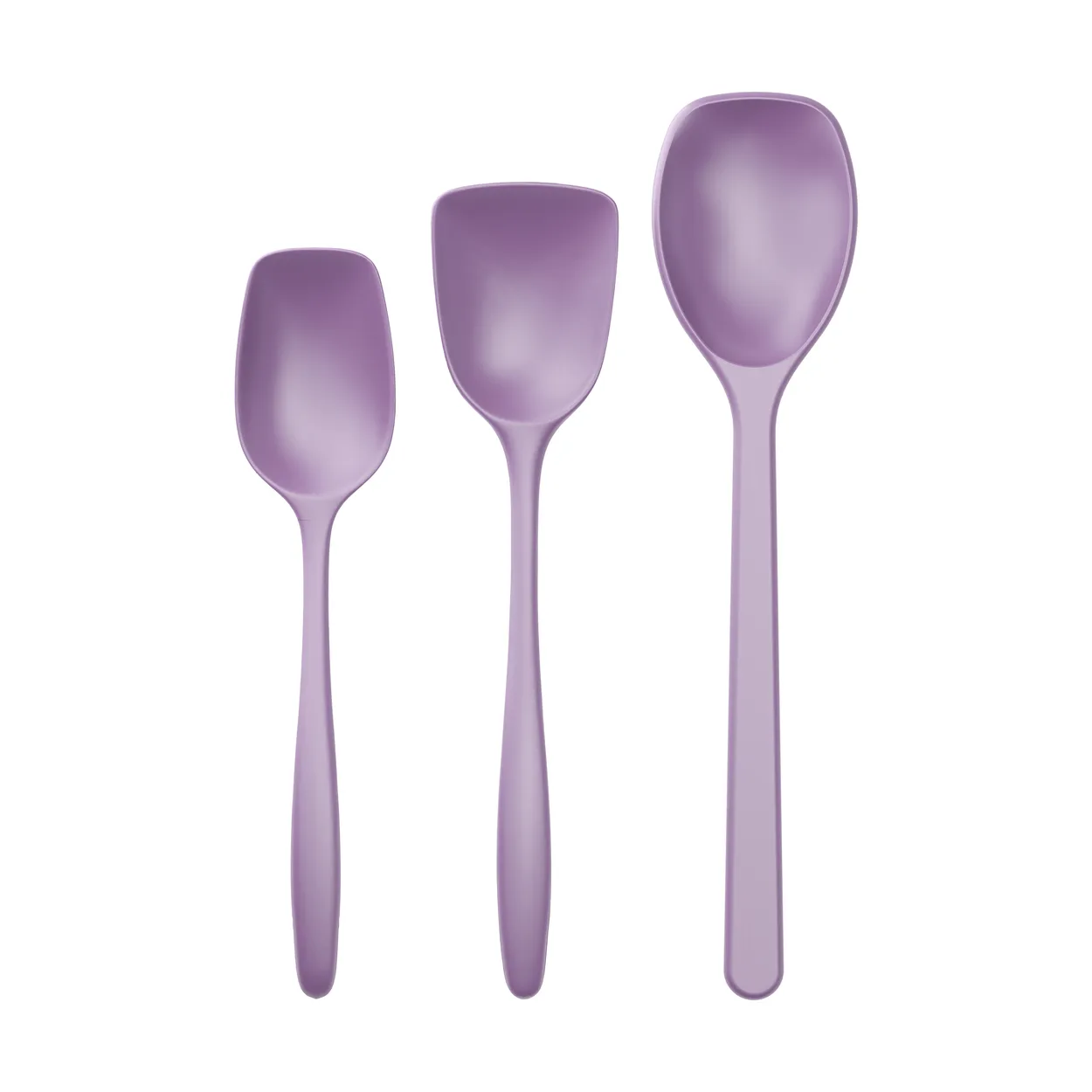 Rosti Classic cooking spoon set 3 pieces Lavender | Scandinavian Design | Spoons, scoops & ladles | Purple