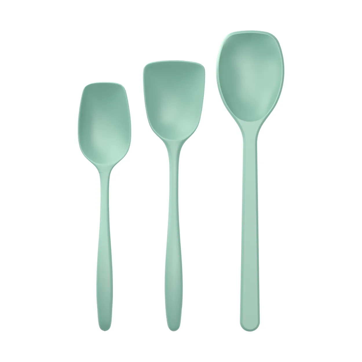 Rosti Classic cooking spoon set 3 pieces Nordic green