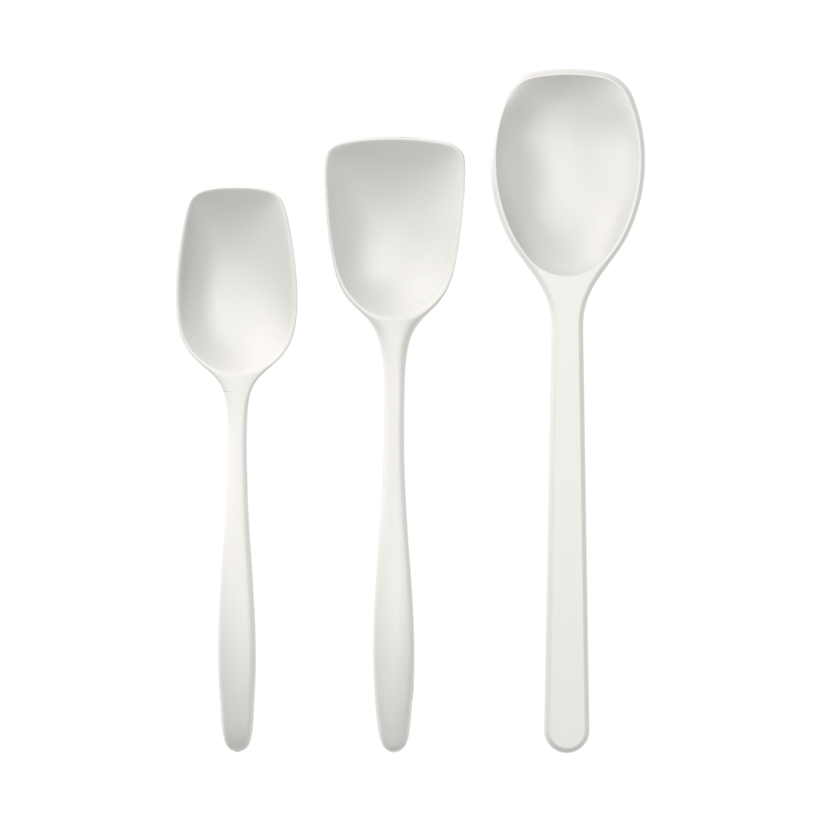 Rosti Classic cooking spoon set 3 pieces White | Scandinavian Design | Spoons, scoops & ladles | White