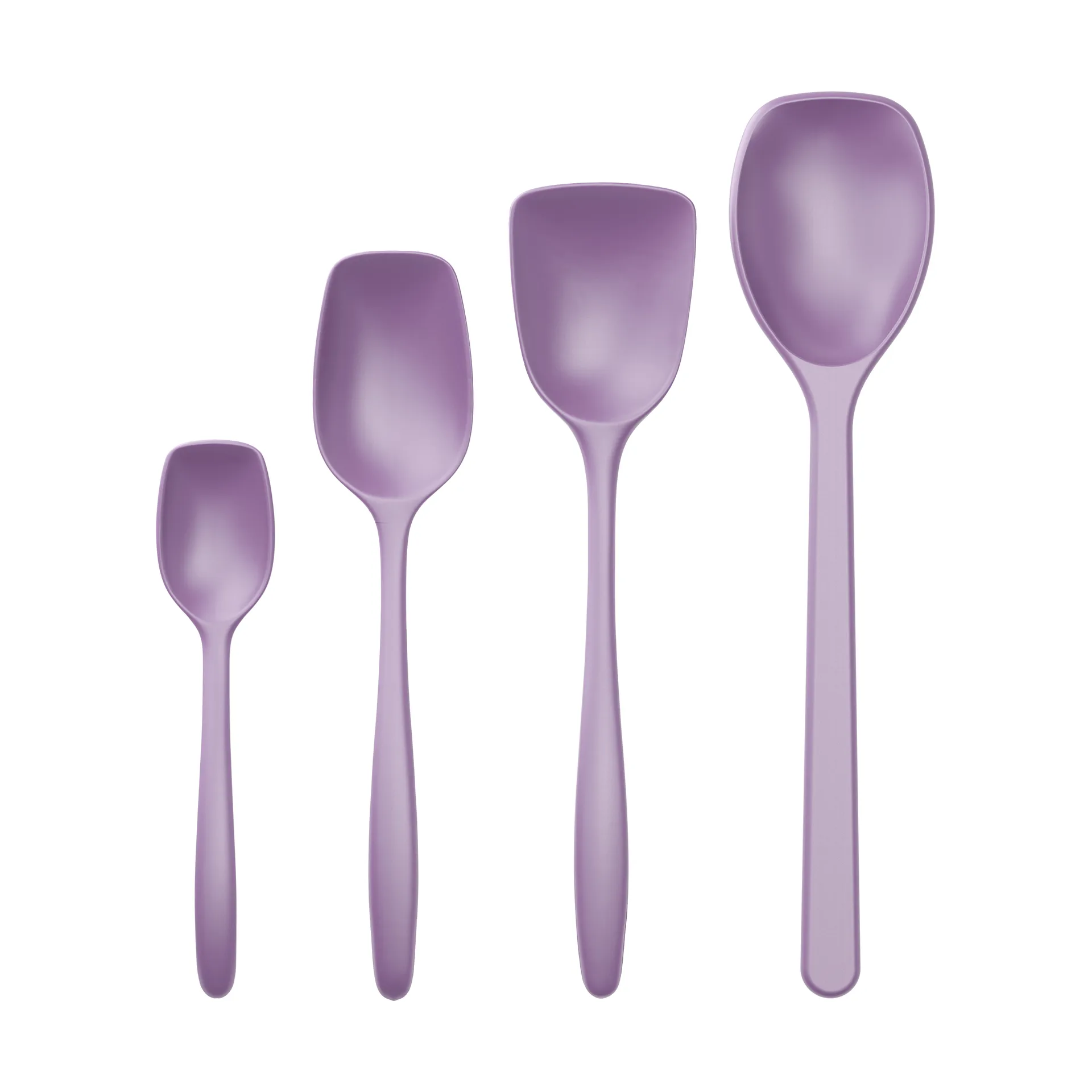 Classic cooking spoon set 4 pieces, Lavender Rosti