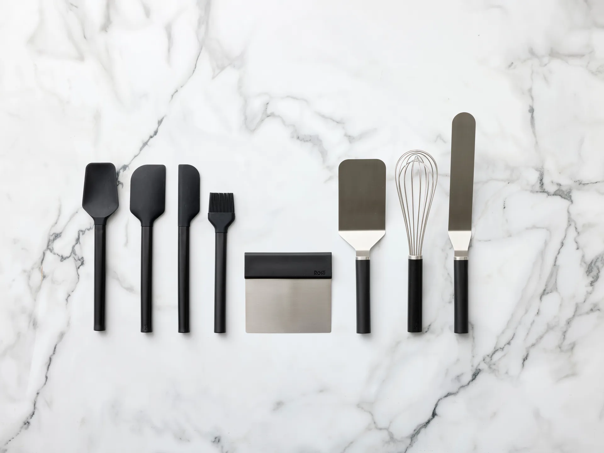 Emma balloon whisk steel 27 cm, Black Rosti