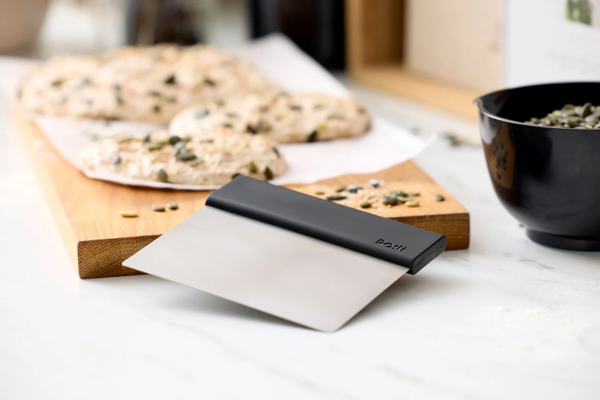 Emma dough cutter steel, Black Rosti