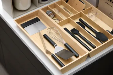 Emma palette knife wide steel 26 cm - Black - Rosti