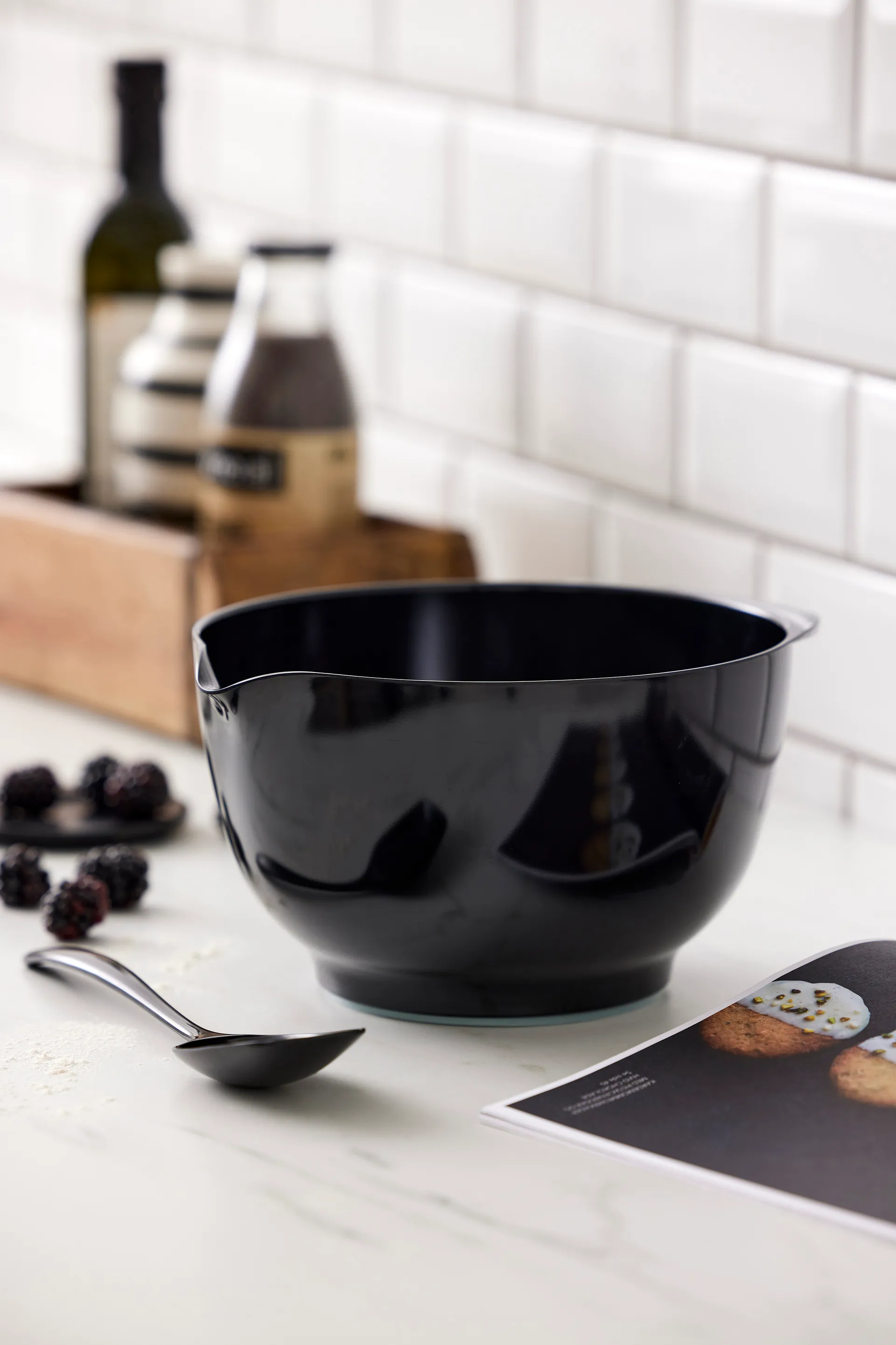 Margrethe bowl 5 L, Black Rosti